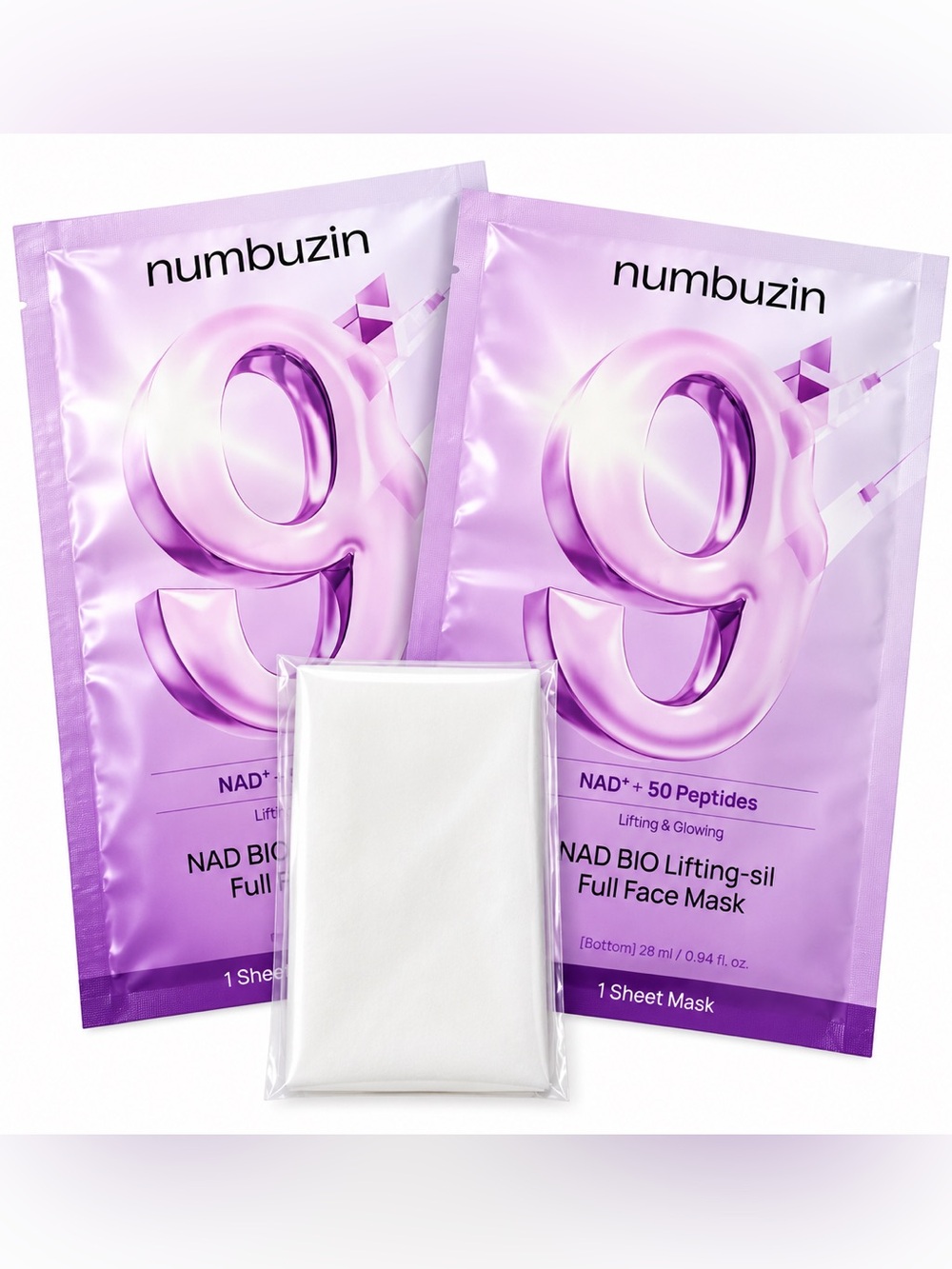 Numbuzin No.9 NAD+ BIO with Lifting strap… Mask with lifting band